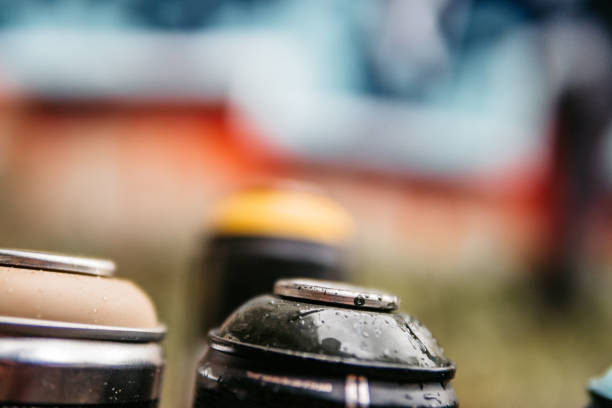 istock Aerosol cans used for graffiti 1311321628