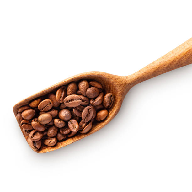 istock Wood scoop with coffee beans 1311326328