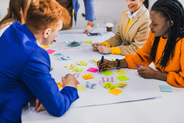 istock Business team working in a start-up office 1311335964