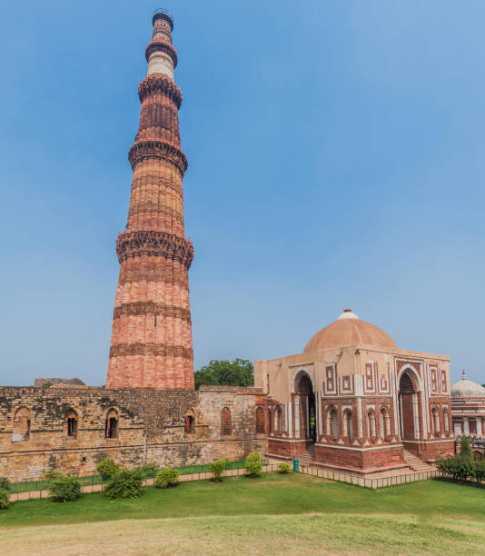 istock Qutub Minar minaret in Delhi, Ind 1311343297
