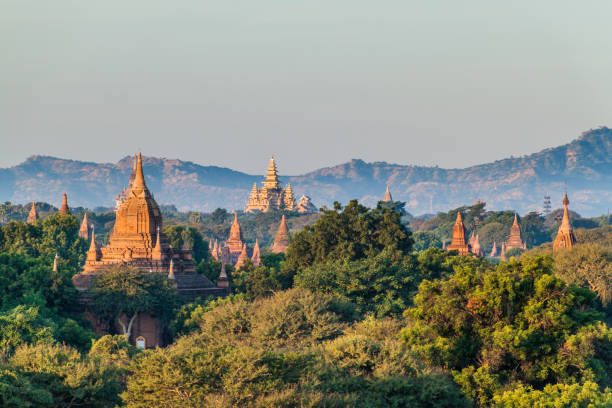istock Skyline of temples in Bagan, Myanm 1311345154