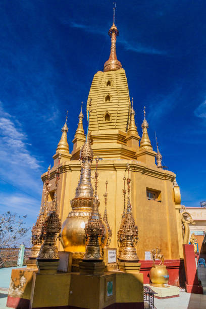 istock Golden stupa at Mt Popa temple, Myanm 1311345200
