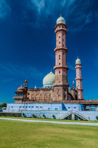mesquita taj-ul-masjid em bhopal, estado de madhya pradesh, ind - bhopal - fotografias e filmes do acervo