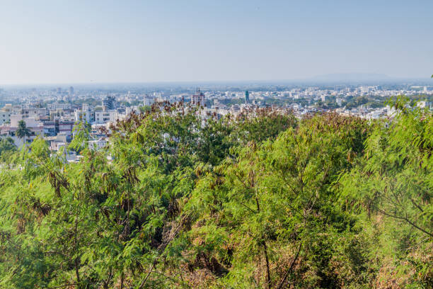 istock Aerial view of Junagadh, Gujarat state, Ind 1311347775