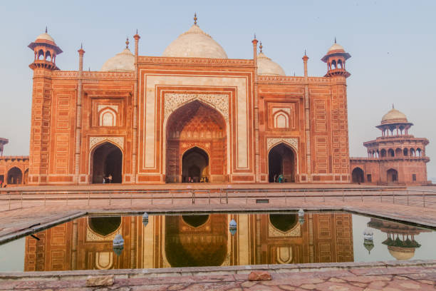 istock AGRA, INDIA - FEBRUARY 19, 2017: Mihman Khana building at Taj Mahal complex in Agra, Ind 1311347941