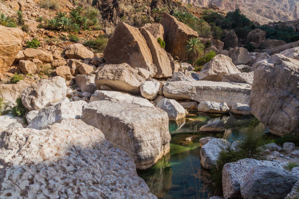 istock Massive rocks in Wadi Tiwi, Om 1311348115