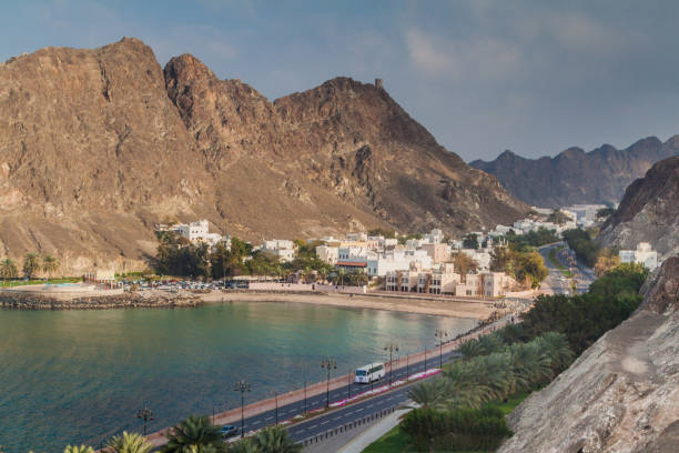 istock Kalbuh Bay in Muscat, Om 1311348346