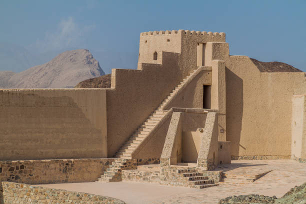 torre do forte bahla, om - bahla fort - fotografias e filmes do acervo