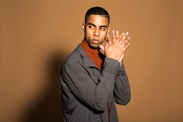 istock Portrait of a young handsome male in studio 1311353324