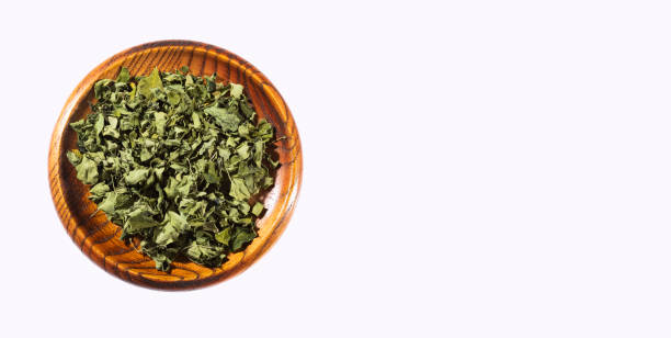 istock Organic dried moringa leaves - Moringa oleifera 1311355039