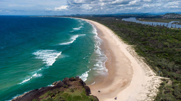 istock Drone View Of Dreamtime Beach, Tweed Coast Australia 1311378112