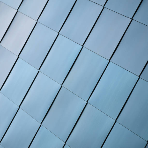 istock Stainless steel facade cladding on a modern building in Magdeburg 1311379103