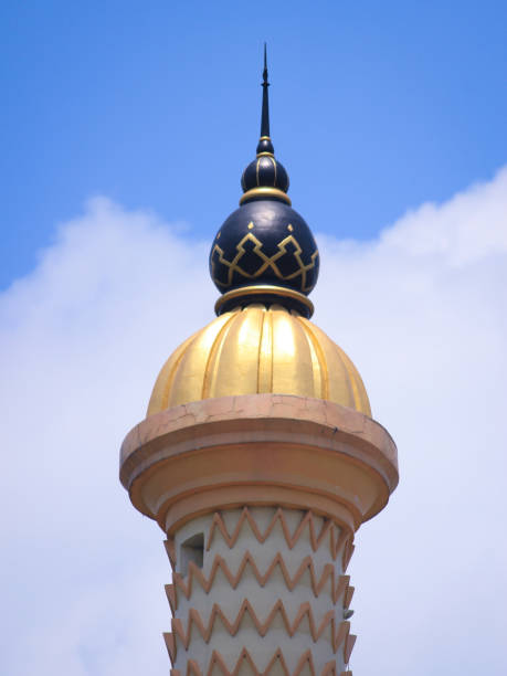 istock mosque minarets and dome building architecture with characteristic artistic buildings. 1311381588