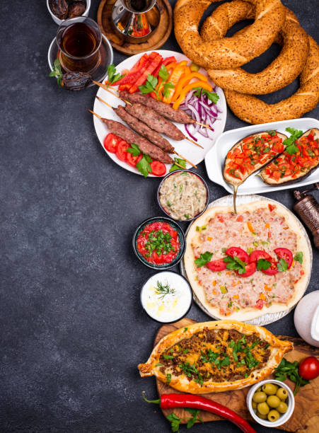 istock Traditional Turkish or Middle eastern dishes 1311392233