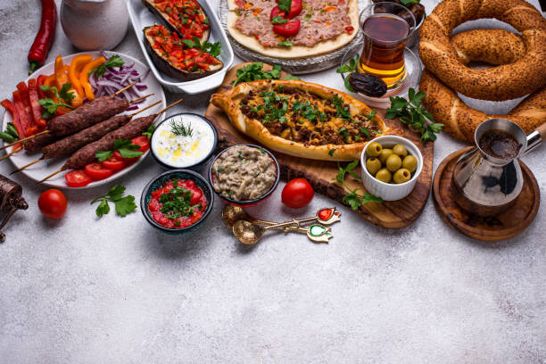 istock Traditional Turkish or Middle eastern dishes 1311392262