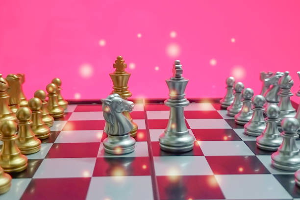 istock Chess game competition business concept 1311395194
