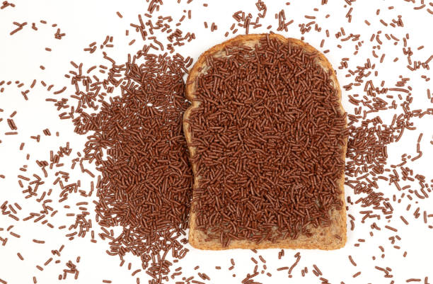 istock Typical dutch chocolate sprinkles (hagelslag), used on bread, cake or desserts 1311398370