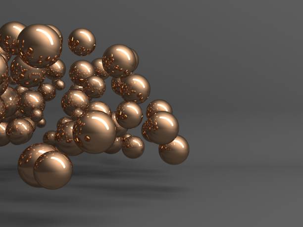 istock Red bright shiny spheres wallpaper 1311406692
