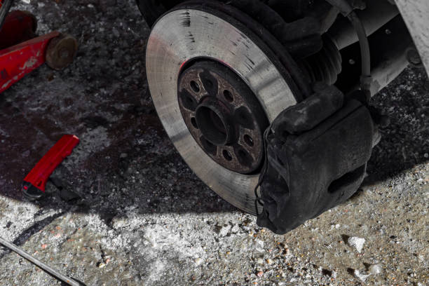 istock Brake system of the car 1311413420