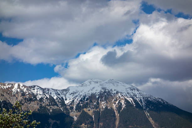 istock Stol mountain peak with clouds in the background 1311418730