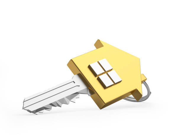 istock Golden key house 1311418986