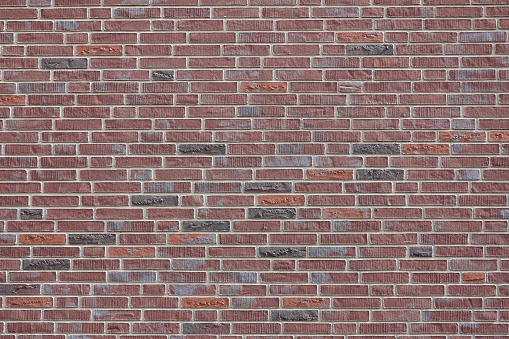Modern brick wall