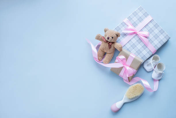 istock Greeting card for baby birth 1311421441