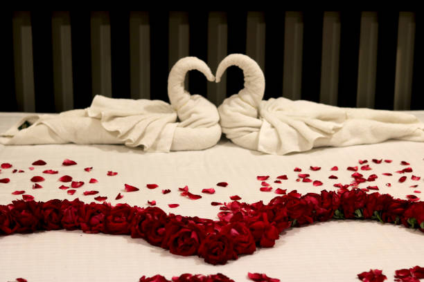 istock Honeymoon room (First night room) decoration 1311422560
