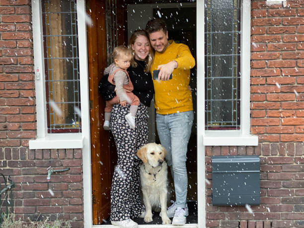 istock Posing Young Dutch Family 1311424099