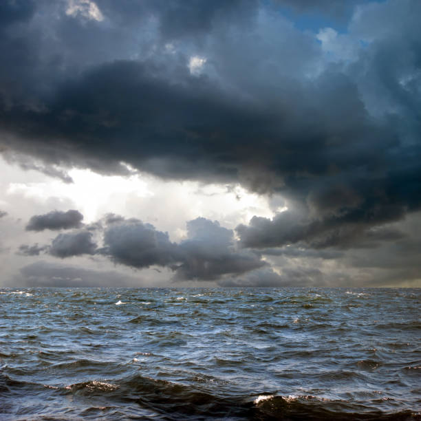 istock Tropical storm and spooky seascape 1311427306