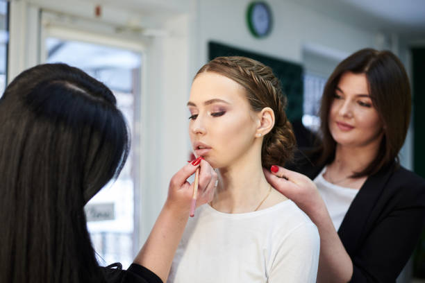 istock Female in beauty salon 1311428547