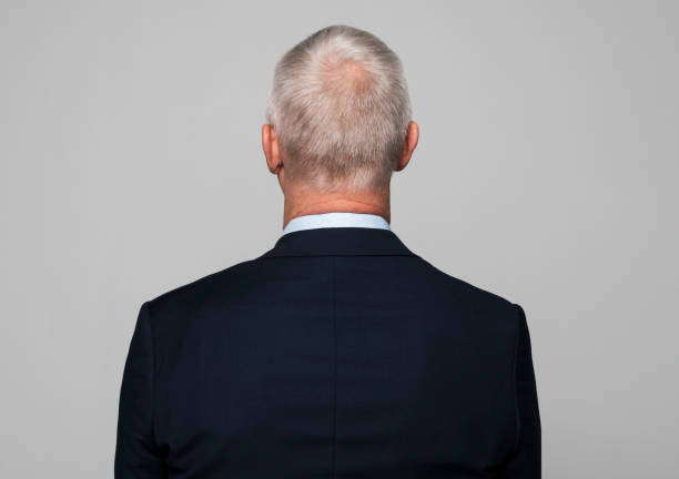istock Rear view of senior businessman 1311432192