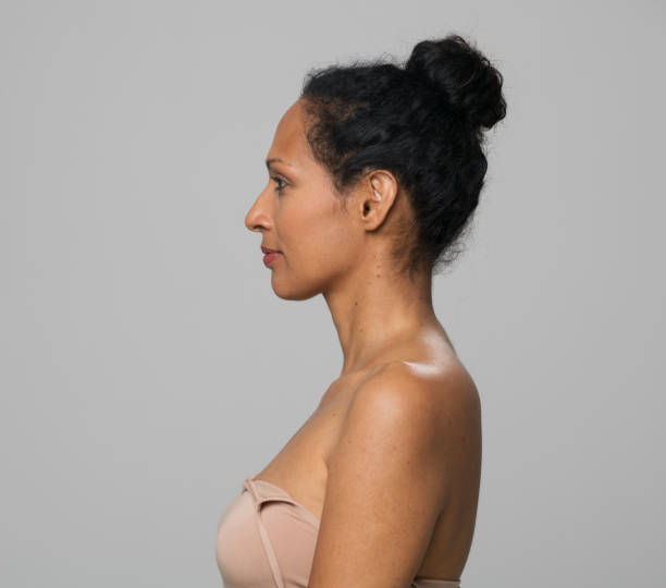istock Side view of mature woman 1311433041