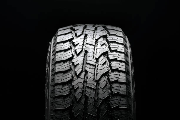 istock all terrain tire pattern 4wd, front tire view 1311433735