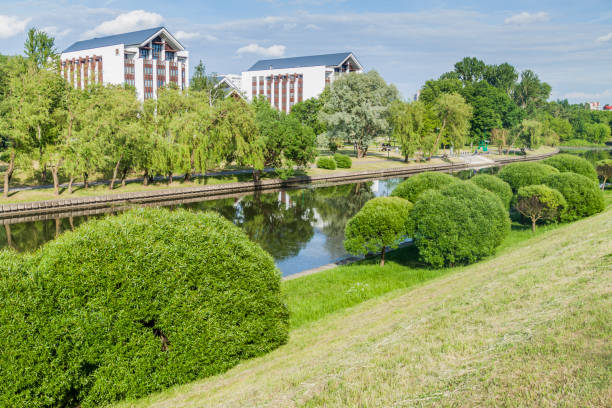 istock View of Svislach river in Minsk, Belar 1311438566