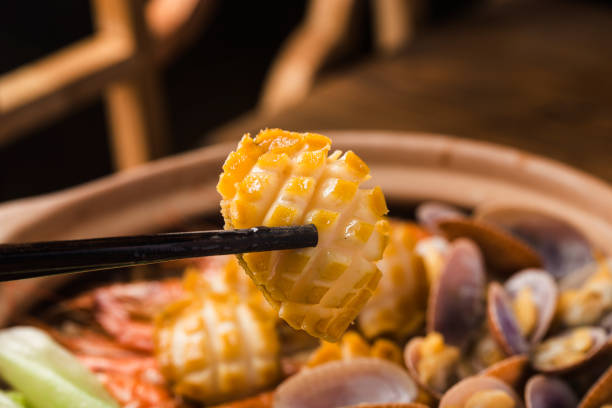 istock Cantonese style seafood rice pot 1311439339