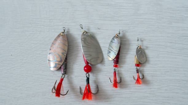 istock Fishing tackle baubles and wobblers 1311447255