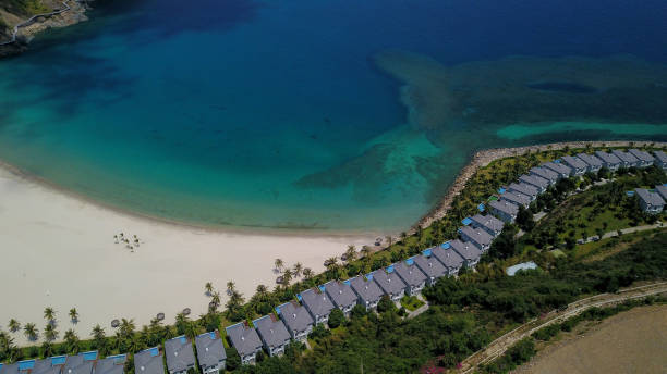 istock Drone view of beautiful Hon Tre island 1311448671