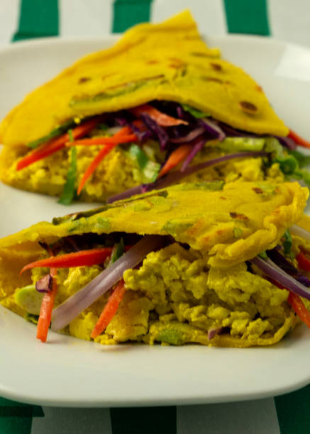 istock Chickpea Flour or Besan and Rice Flour Pancake 1311449493