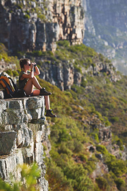 istock Problems seem a lot smaller when you're out in the mountains 1311452613