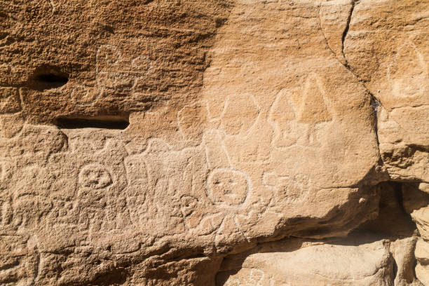 istock Pitaya petroglyphs near Chachapoyas, Peru 1311452681
