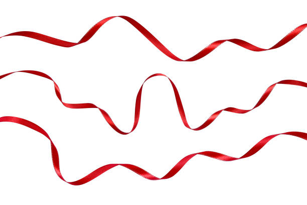 istock birthday, bow, celebration, christmas, close-up, color, cut out, decor, element, festive, gift, gift box, gold, golden, holiday, isolated, knot, lovely, luxurious, ornate,narrow red ribbons with silver stitching on a white background 1311454762