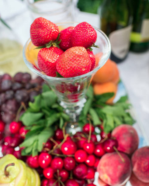istock fruits and vegetables on the banquet table 1311466186