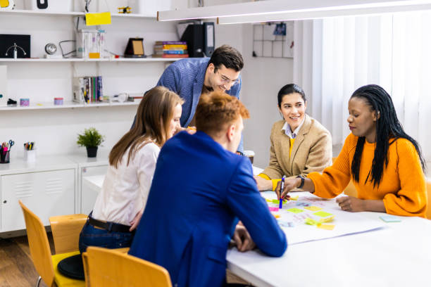 istock Business team working in a start-up office 1311477484