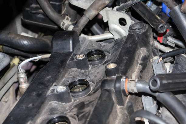 istock spark plug of car 1311479058