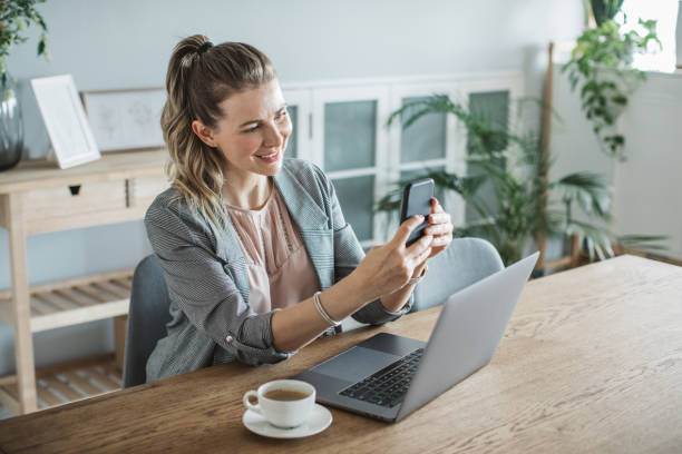 istock Women working during isolation period 1311479077