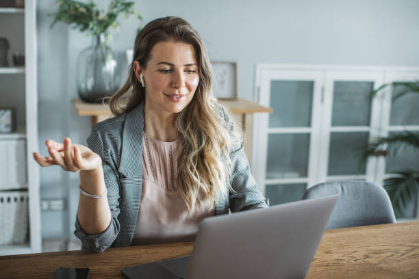 istock Women working during isolation period 1311479100