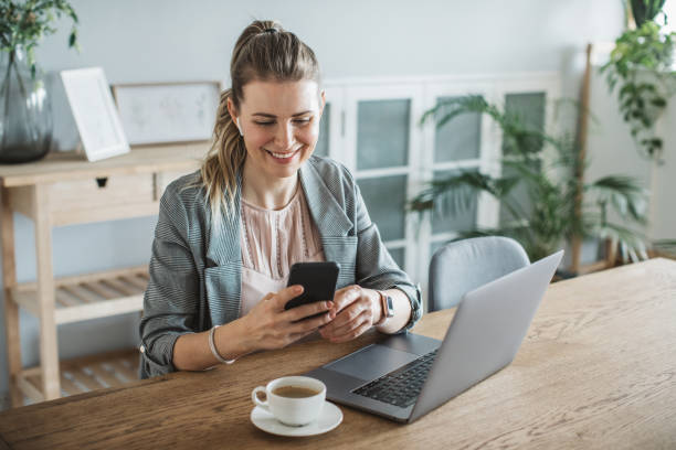 istock Women working during isolation period 1311479142