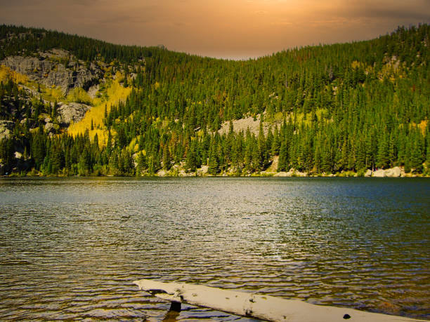 Wonderful sky over the landscape