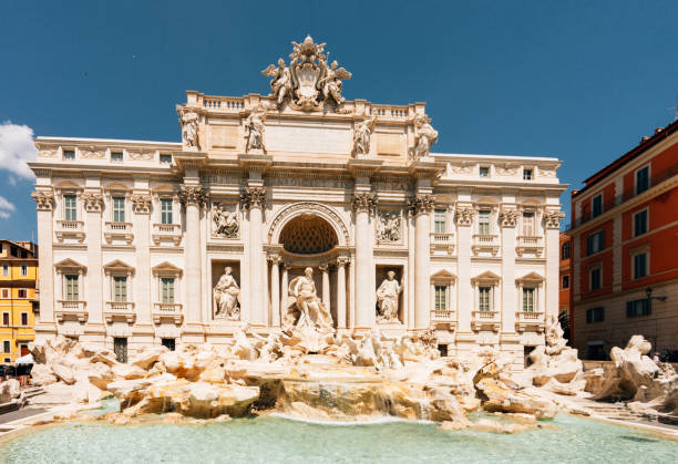 istock Trevi fountain in Rome, Italy 1311496249